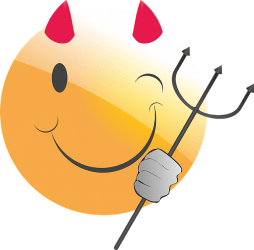 Emoticon Smiley Devil