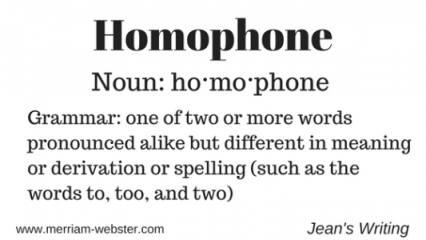 Homophone