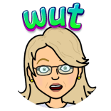 What Confused! Bitmoji Jean M Cogdell