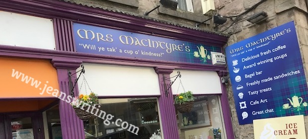 Mrs. MacIntyre's Cafe in Edinburgh Scotland