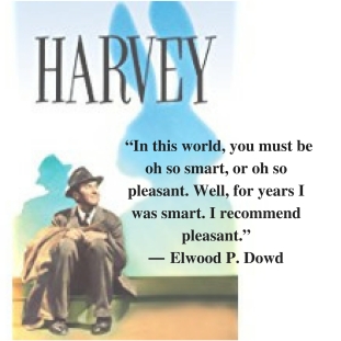 Harvey with Jimmy Stewart